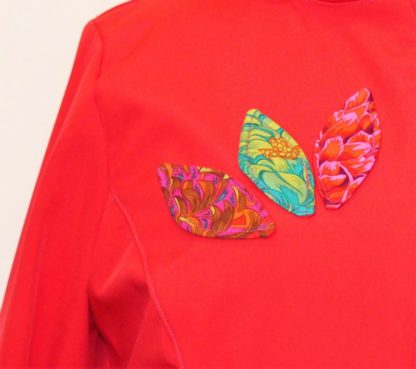 Veste princesse en softshell version courte rouge T42/44 – Image 4