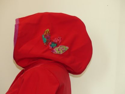 Veste princesse en softshell version courte rouge T42/44 – Image 9