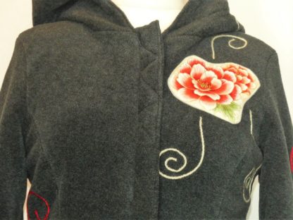 Veste princesse lutin anthracite et miky beige T40 – Image 5