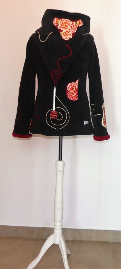 Veste princesse lutin anthracite et miky beige T40 – Image 7