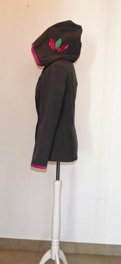 Veste princesse en softshell version courte Gris/taupe T38/40 – Image 8