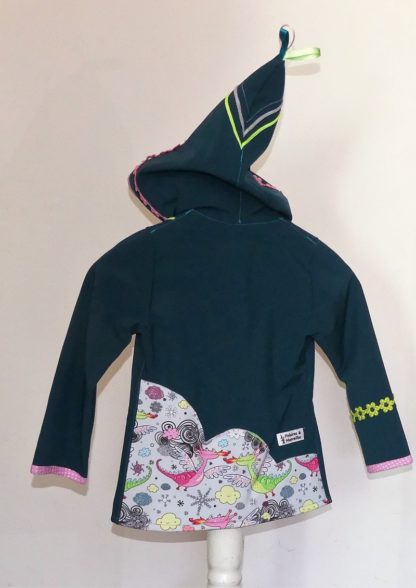 Veste en softshell sea blue et dragon heureux – Image 4