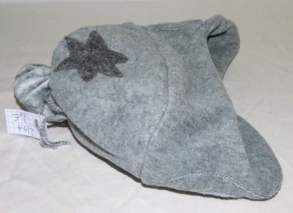 Bonnet en polaire velours gris clair taille 2/3 ans – Image 4
