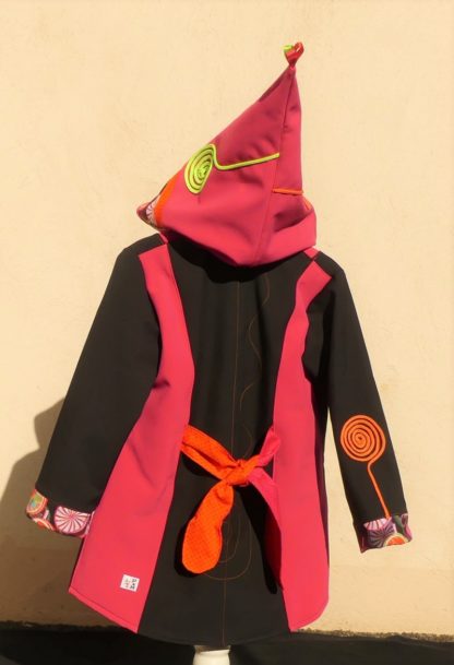Veste lutin bi-color  déperlante en softshell