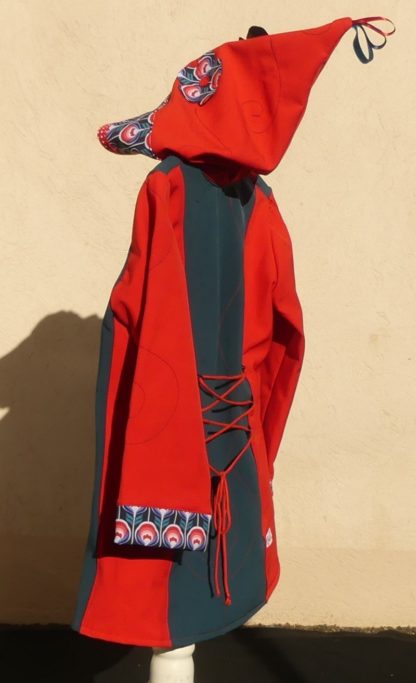 Veste lutin bi-color déperlante en sofsthell – Image 4