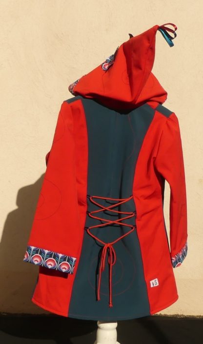 Veste lutin bi-color déperlante en sofsthell – Image 5